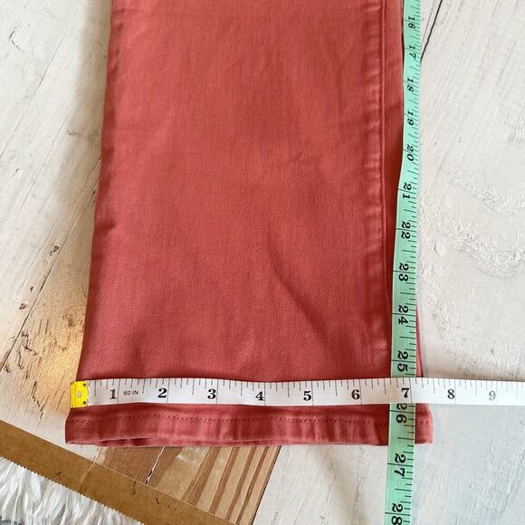 Pistola Jeans High Rise Button Front Slim Straight Leg Red Rock Wash Size 32 - Picture 10 of 10